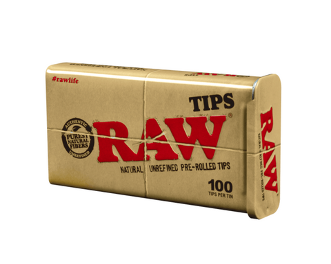 Filtros Raw Pre-Rolled Tips Tin