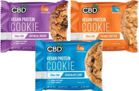 Galletas CBDFX Vegan Protein 20mg