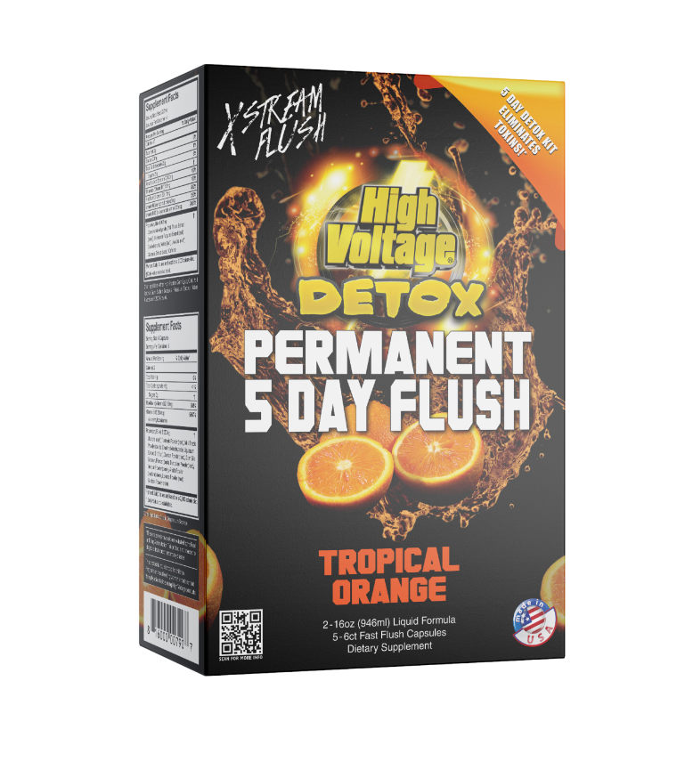 High Voltage Detox Permanente 5 Day Flush Jugo TdH Mx