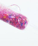 Pink Galaxy Glitter Pipa pipe