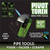 SMOKEZILLA | Pivot Torch Encendedor con Herramientas