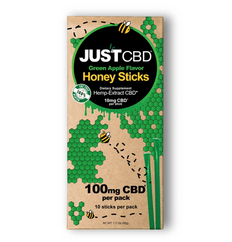 Just CBD | Honey Sticks 100mg 10ct
