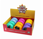 Acrylic Grinder Lion Rolling Circus