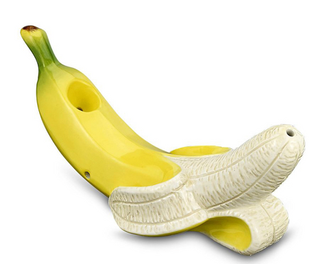 Pipa Cerámica Platano Banana Pipe