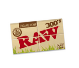 RAW | Organic Hemp Creaseless 300s Rolling Papers