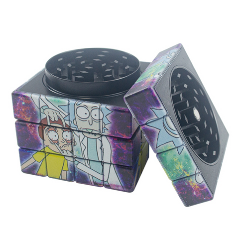 Grinder Rick y Morty Rubik Cube